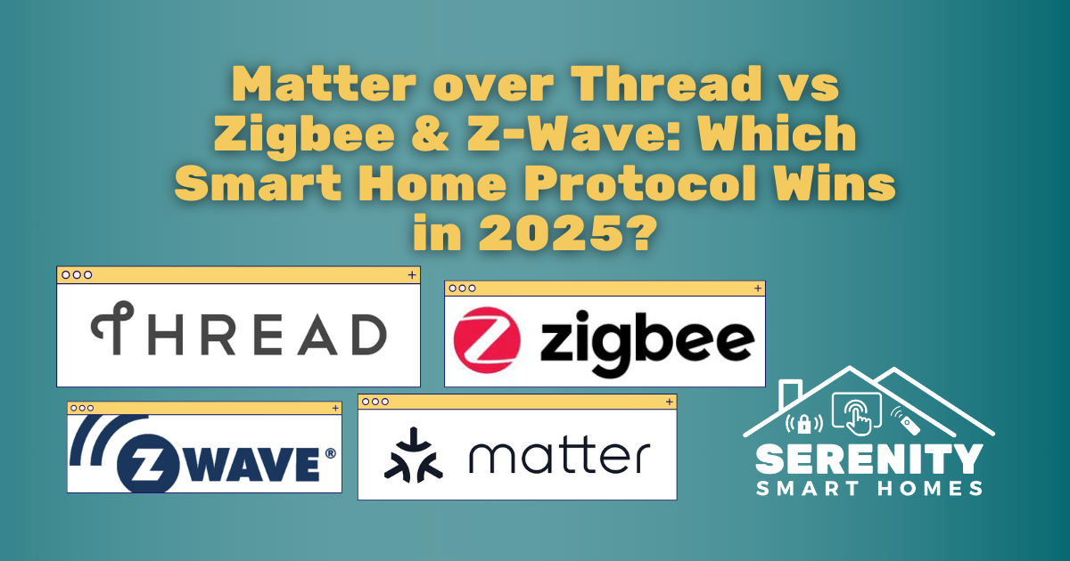 Matter over Thread vs. Zigbee & Z-Wave: The 2025 Smart Home Showdown