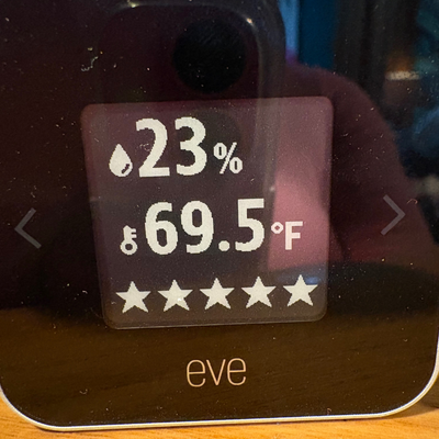 Eve environment sensor