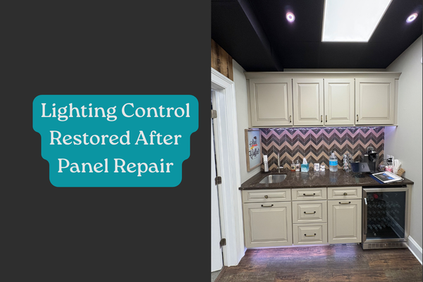 See how Serenity Smart Homes rescued a flickering Loxone lighting system in a New Jersey showroom by upgrading power supplies and professional rewiring.