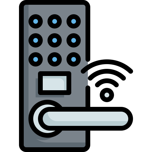 Smart door icon